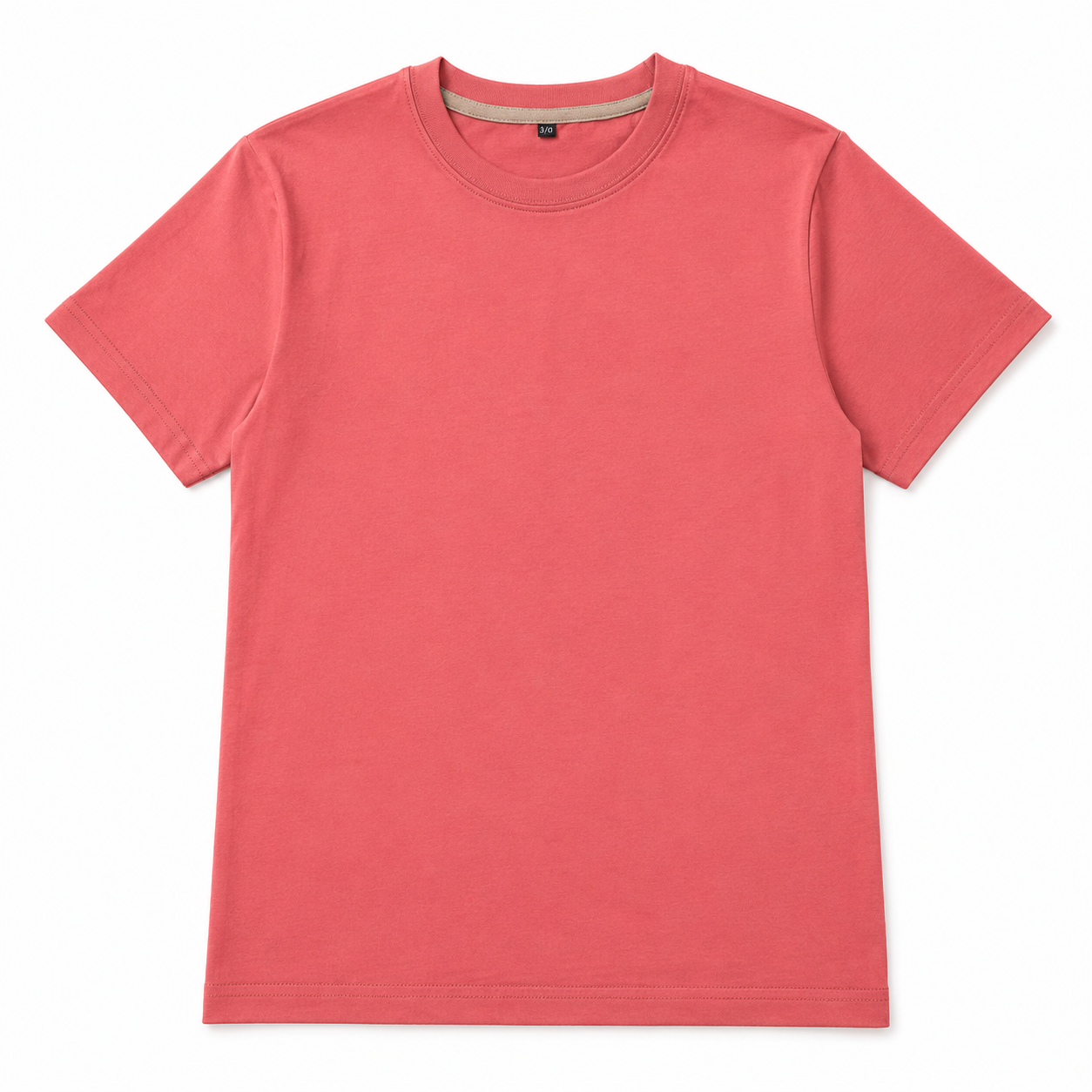 Plain red t-shirt