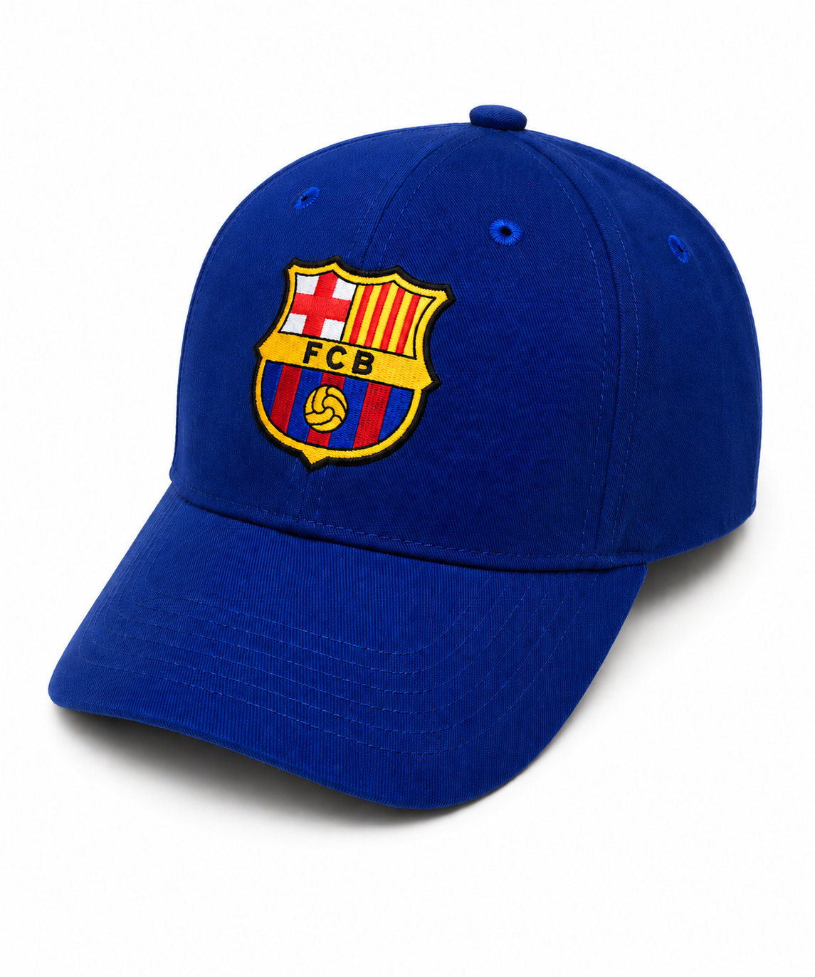 Blue cap with FC Barcelona logo