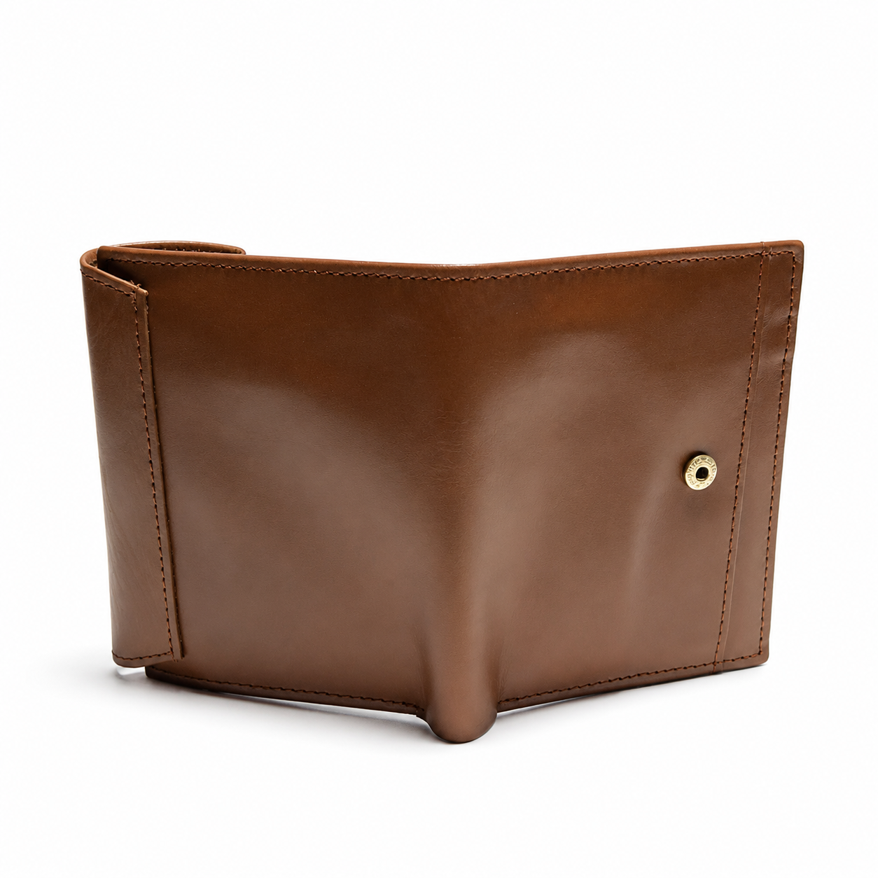 Brown leather wallet